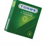Презервативы Torex, точечные, латекс, 18,5 см, 5,4 см, 3 шт.