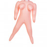 Кукла надувная Isabella, толстушка, TOYFA Dolls-X, с двумя отверстиями, блондинка, 160 см