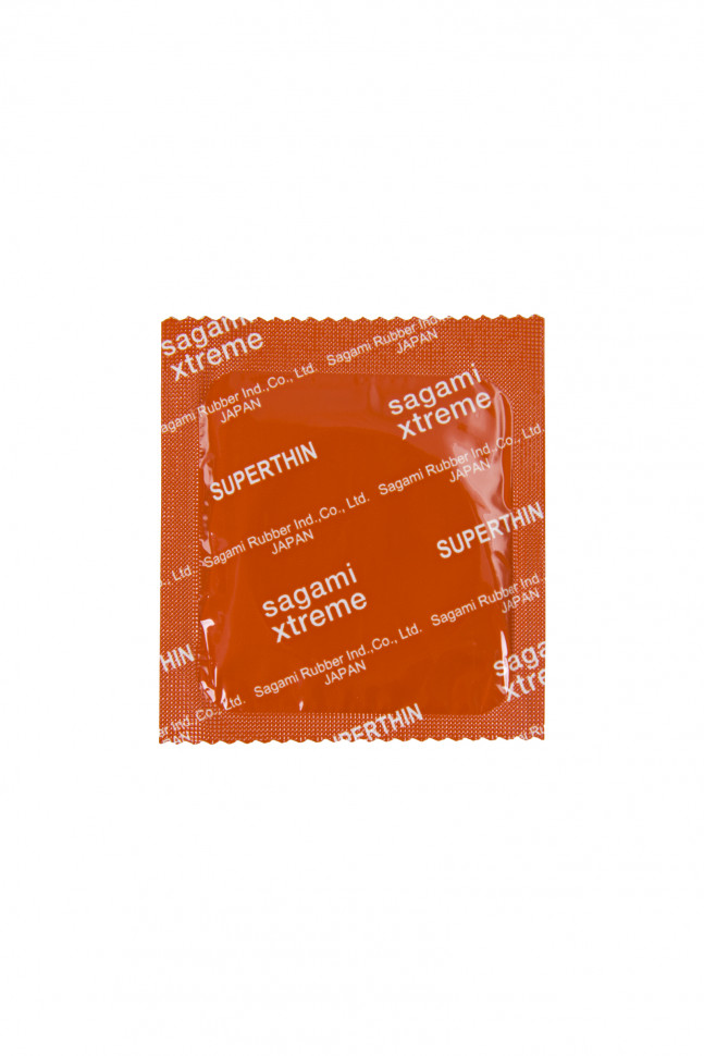 Презервативы Sagami,xtreme superthin 0,04 , латекс, 18,5 см, 5,2 см, 1 шт.