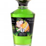 Масло массажное для тела Shunga «Экзотический зеленый чай» (Exotic Green Tea), разогревающее, 100мл.