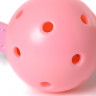 Набор для ролевых игр в стиле БДСМ Eromantica, розовый: маска, наручники, оковы, ошейник, флоггер, кляп