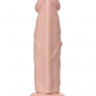 Реалистичный фаллоимитатор RealStick Nude, PVC, телесный, 23 см