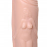 Реалистичный фаллоимитатор RealStick Nude, PVC, телесный, 23 см