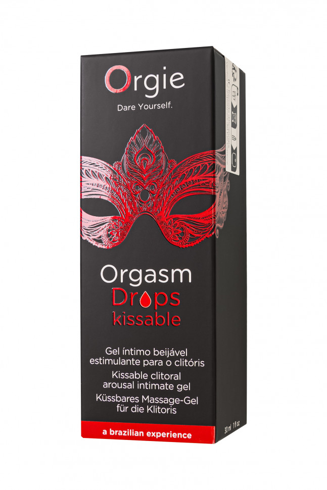 Интимный гель для клитора ORGIE Orgasm Drops Kissable, 30 мл