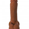 Реалистичный фаллоимитатор RealStick Elite Mulatto, коричневый, 16 см