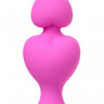 Анальная втулка ToDo by Toyfa Loverty, силикон, розовая, 8 см, Ø 2,3 см