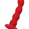 Анальный фаллоимитатор ToDo by Toyfa Favorite, силикон, красный, 13 см, Ø 2,8 см