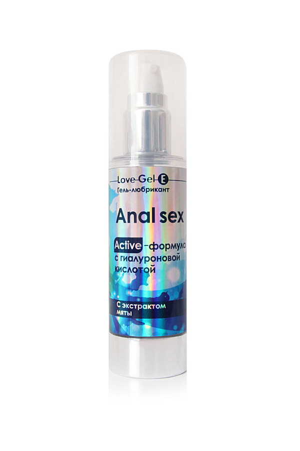 Гель-лубрикант ANAL SEX, с гиалуроновой кислотой, c экстрактом мяты 20 г