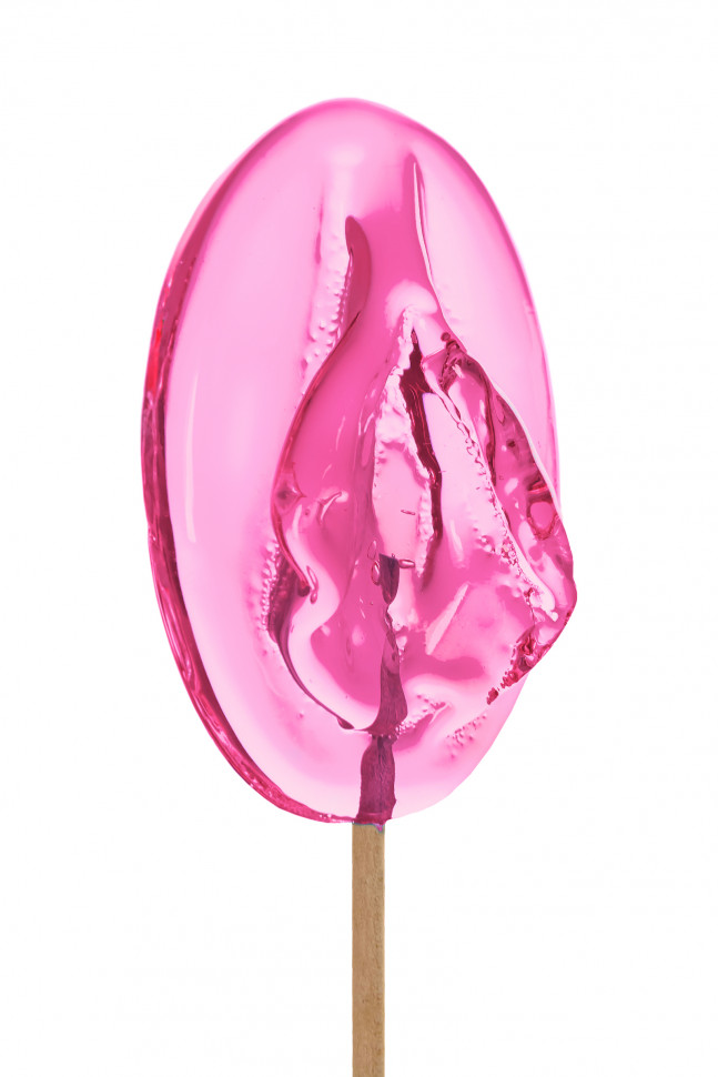 Леденец Sosuчki «Вагинка Blue Curacao», голубая, 50 гр.