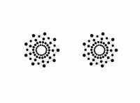 Наклейки на Грудь Burlesque Rowland Black 3639-02lola