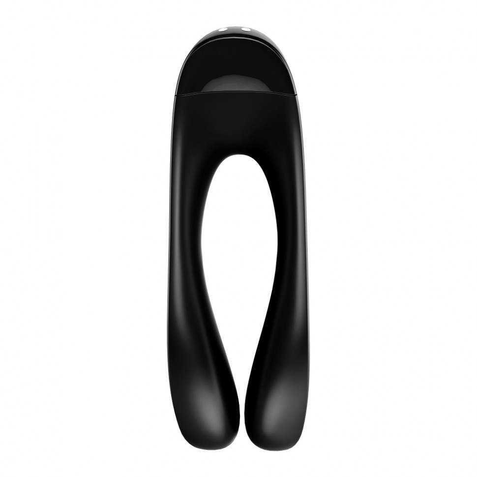 Универсальный Пальчиковый Вибратор Satisfyer Candy Cane Black 004136SA