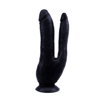Фаллоимитатор Dark Magic Dual Penis Black CN-711784647