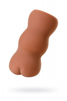 Мастурбатор реалистичный KOKOS TONGGGO Black Angel с двойным слоем TPR, телесный, 16 см