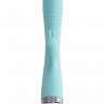 Вибратор с клиторальным стимулятором Flovetta by Toyfa Iris, силикон, голубой, 22 см