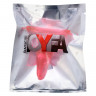 Анальная втулка TOYFA, ABS пластик, красный, 6,5 см, Ø 2,5 см