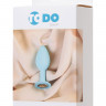 Анальная втулка ToDo by Toyfa Brilliant, силикон, розовая, 8 см, Ø 3 см, 50 г