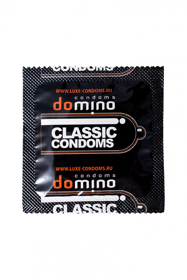 Презервативы Domino, classic, long action, 18 см, 5,2 см, 6 шт.