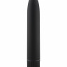 Черный матовый пластиковый вибратор (14*2,5 см) 3313-01