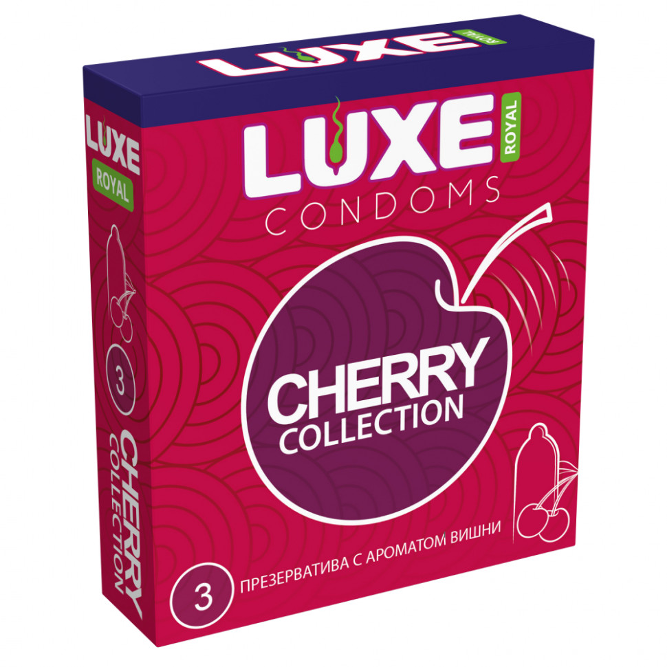 Презервативы LUXE ROYAL Cherry Collection 3733lux