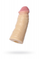 Фаллоимитатор-насадка RealStick #449, телесный, 15,5 см