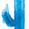 Вибратор NMC Blue Dream в форме «дельфина», синий