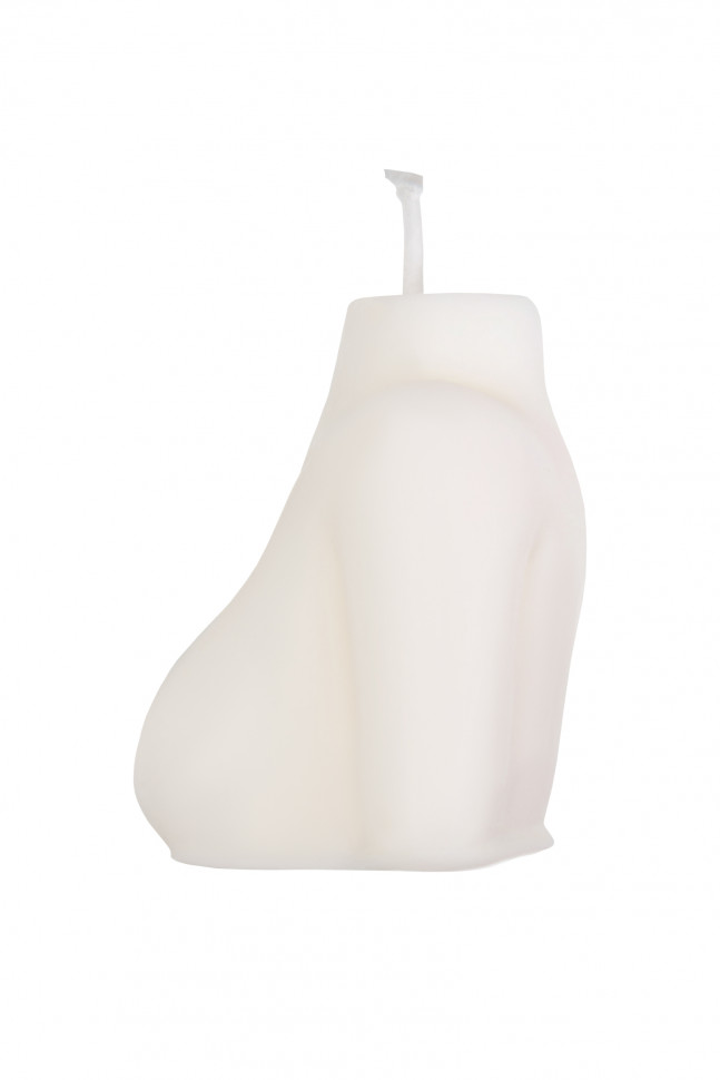 Свеча Pecado BDSM «Женский силуэт», белая, гр. 49