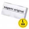Презервативы Sagami, original 0.02, L-size, гладкие, 19 см, 5,8 см, 10 шт.