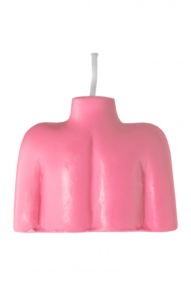 Свеча Pecado BDSM «Женский силуэт», розовая, гр. 49