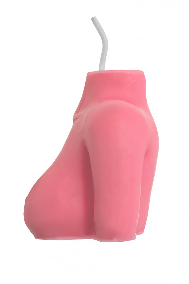 Свеча Pecado BDSM «Женский силуэт», розовая, гр. 49