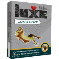 Презервативы LUXE №3 Big Box Long Love
