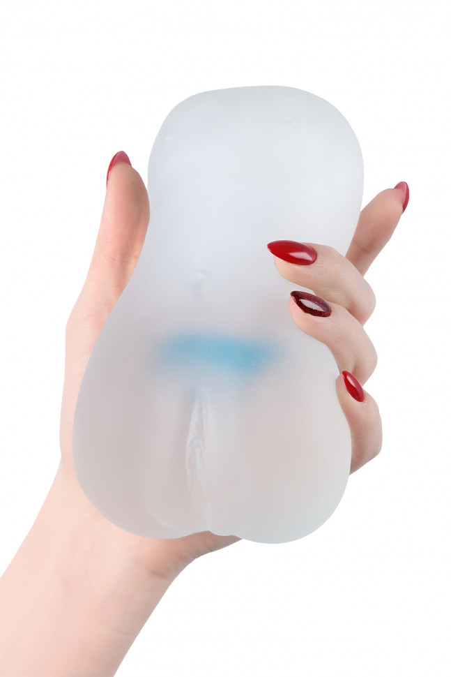 Мастурбатор реалистичный TOYFA Juicy Pussy Hot Crystal, TPE, 14,5 см