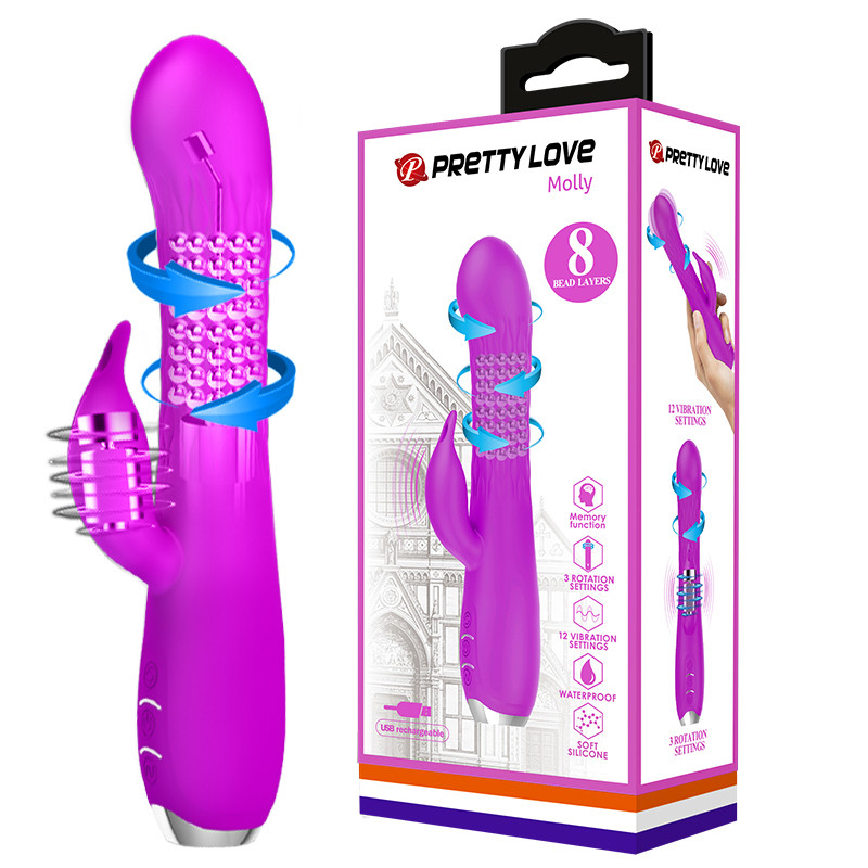 Вибратор Pretty Love Фиолетовый BI-014692