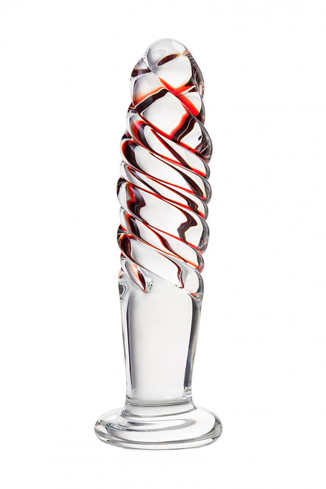 Анальная втулка Sexus Glass, стекло, прозрачная, 15,5 см, Ø 3,5 см