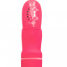 Анальная втулка TOYFA POPO Pleasure с вибрацией, TPR, розовая, 13,6 см