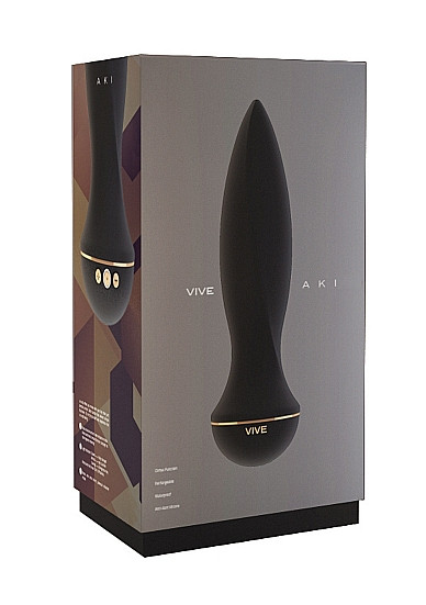Вибратор Aki-Black SH-VIVE002BLK