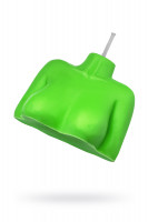 Свеча Pecado BDSM «Женский силуэт», зеленая, гр. 49