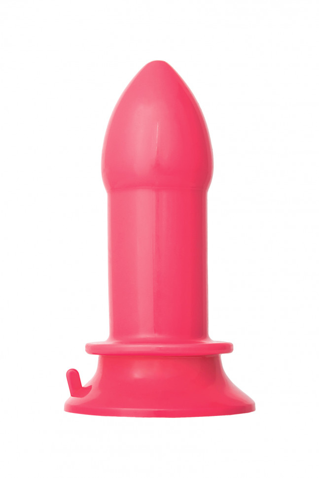 Анальная втулка TOYFA POPO Pleasure, TPR, розовая, 11,9 см