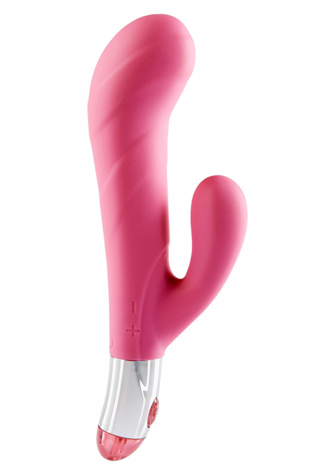 Вибратор LOVELY VIBES G-SPOT TWIN PINK 10623LV