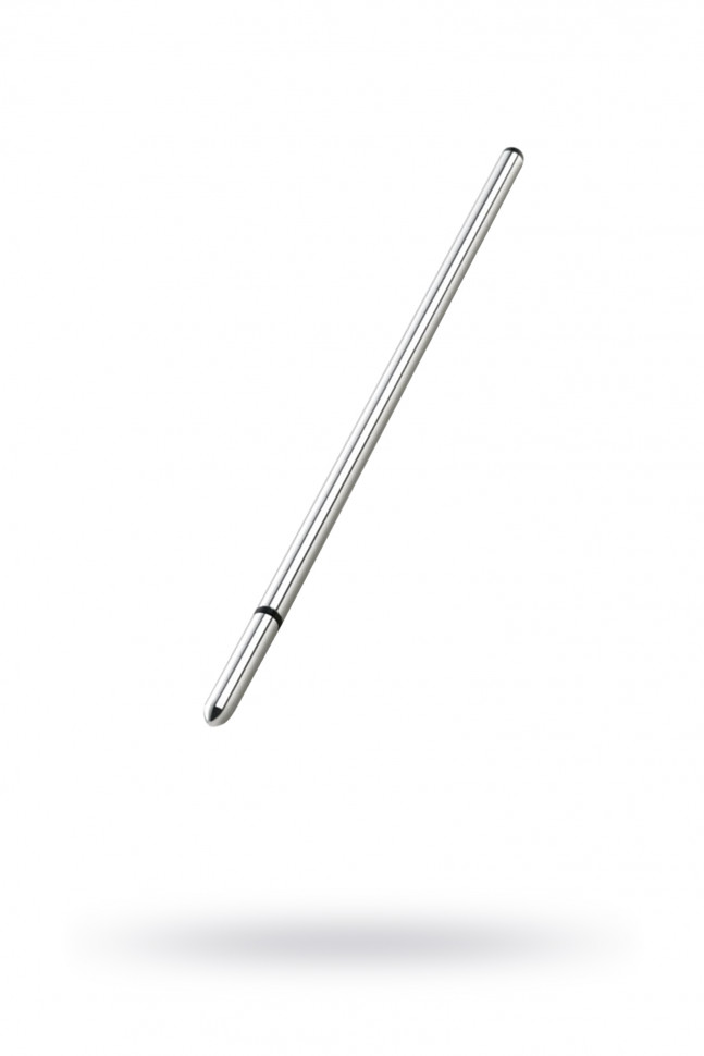 Электростимулятор уретры Mystim Slim Finn, хирургическая сталь, серебристый,15 см