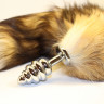 Пробка металлическая с хвостом "Королевская лиса" 47077-5MM
