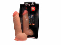 Фаллоимитатор на присоске Кибер-кожа в подарочной упаковке 812705ru