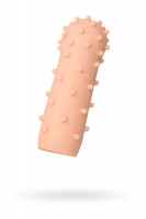 Насадка ToyFa XLover Soft booster для увеличения размера, с дополнительной мягкой стимуляцией, TPR, телесный, 18 см