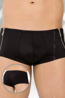 Шорты мужские с замочками SoftLine Collection, черный, XL