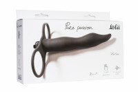 Вибронасадка для двойного проникновения Pure Passion Flirtini Wine red 1204-02lola