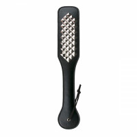 Шлепалка Easytoys Black Paddle With Metal Studs ET240BLK