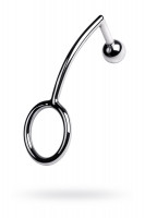 Насадка с анальной втулкой, TOYFA Metal, серебристая