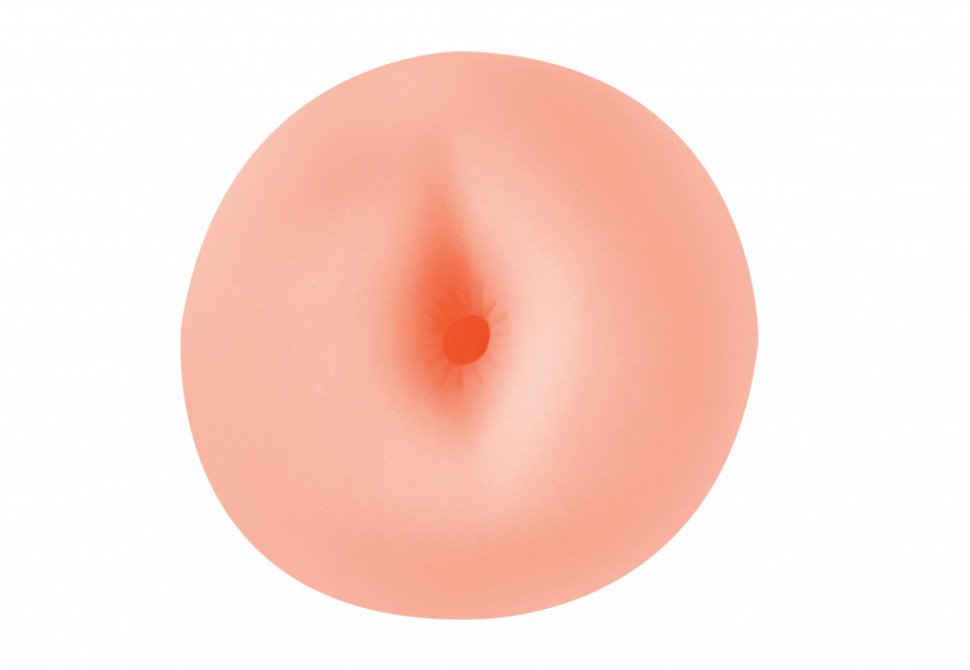 Реалистичный мастурбатор-анус из ТПЕ 3301-03