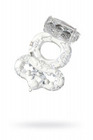 Виброкольцо TOYFA, TPE, фиолетовый