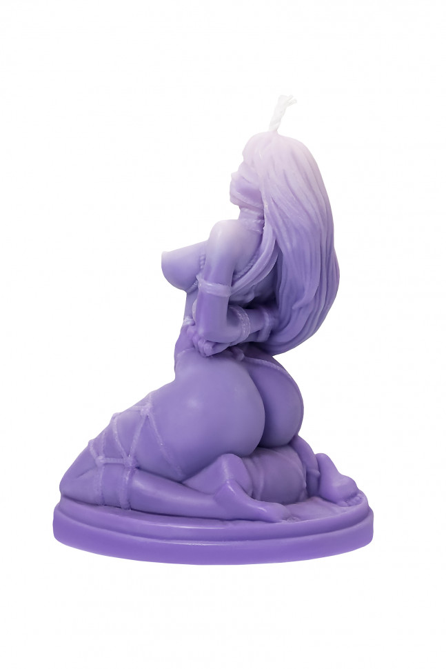 Свеча интерьерная Штучки-Дрючки "Шибари", фиолетовый, 95г