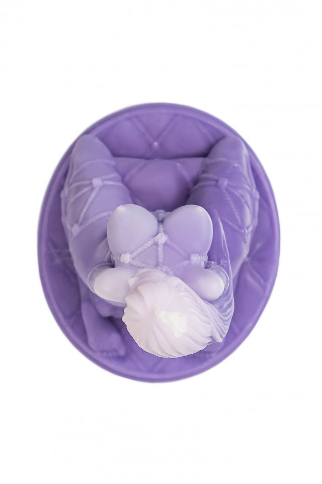 Свеча интерьерная Штучки-Дрючки "Шибари", фиолетовый, 95г